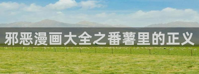 怎么可以看韩漫：邪恶漫画大全之番薯里的正义
